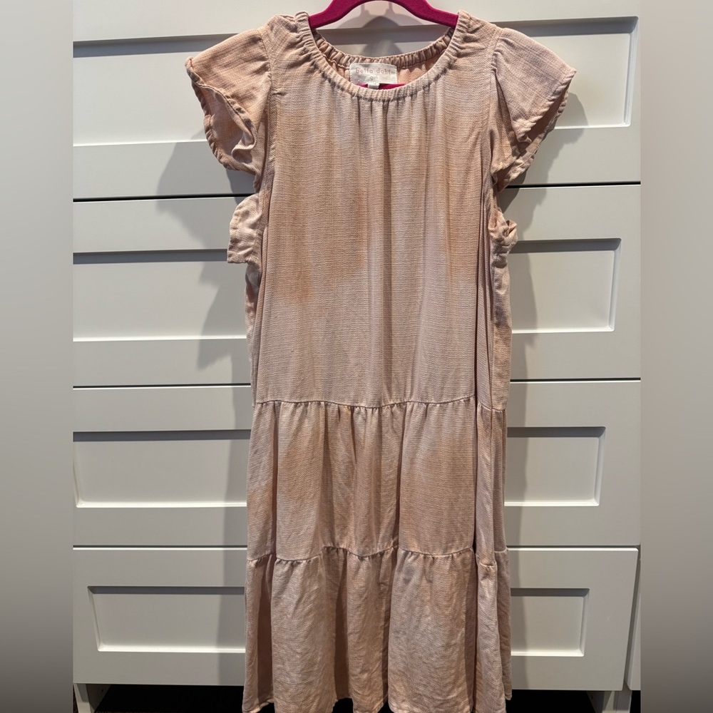 Bella Dahl Kids/Tween Casual Dress in Light Pink